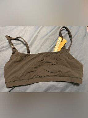 SKIMS NWT M nursing bra onyx